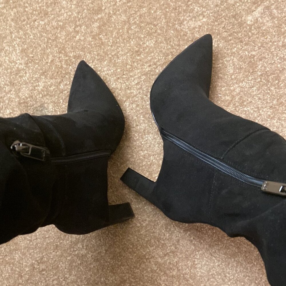 JLO JENNIFER LOPEZ Krim Black Knee-High Boot Brand new with boxThe Krim - Picture 5 of 6